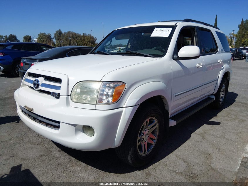 2005 Toyota Sequoia VIN 5TDZT34A65S240001 IAAI salvage auction — UNDERCARRIAGE, Salvage (California), sold $1,950 on 2026-07-30 (photo 2)