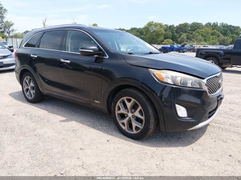 2017 Kia Sorento VIN 5XYPKDA53HG319666 IAAI salvage auction — NORMAL WEAR, Clear (New Jersey), sold $2,250 on 2026-07-28 (photo 1)