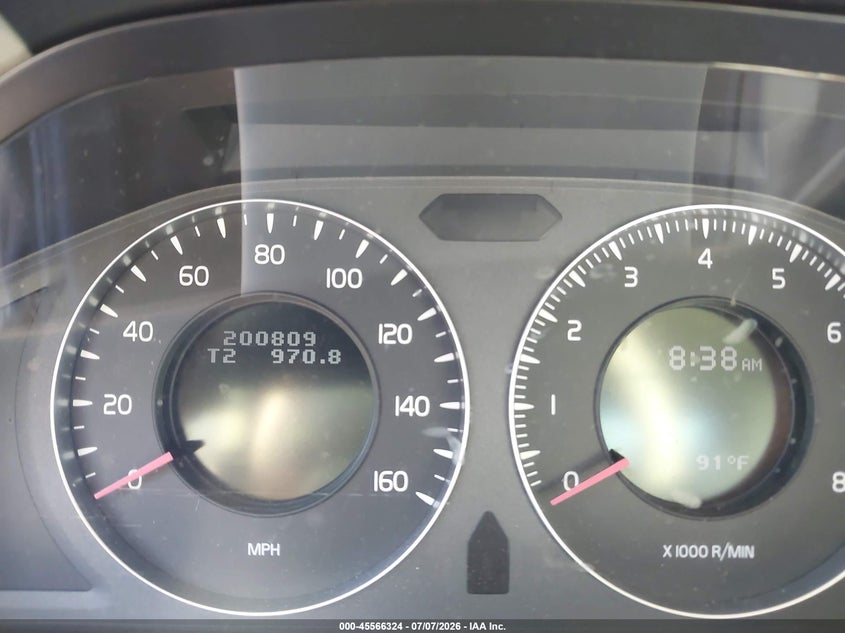 2008 Volvo S80 VIN YV1AS982381057981 IAAI salvage auction — FRONT END, Rebuildable (Florida), sold $375 on 2026-07-18 (photo 7)