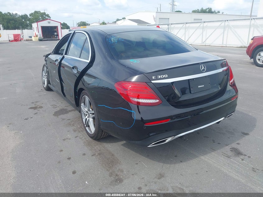 2018 Mercedes-benz E-klasse VIN WDDZF4JB0JA379127 IAAI salvage auction — FRONT END, Salvage Title, sold $9,700 on 2026-07-29 (photo 3)