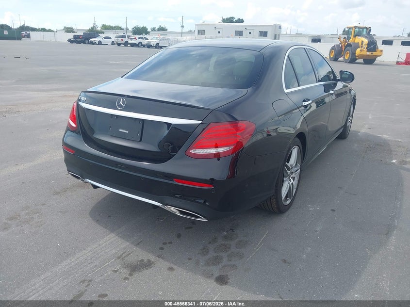 2018 Mercedes-benz E-klasse VIN WDDZF4JB0JA379127 IAAI salvage auction — FRONT END, Salvage Title, sold $9,700 on 2026-07-29 (photo 4)
