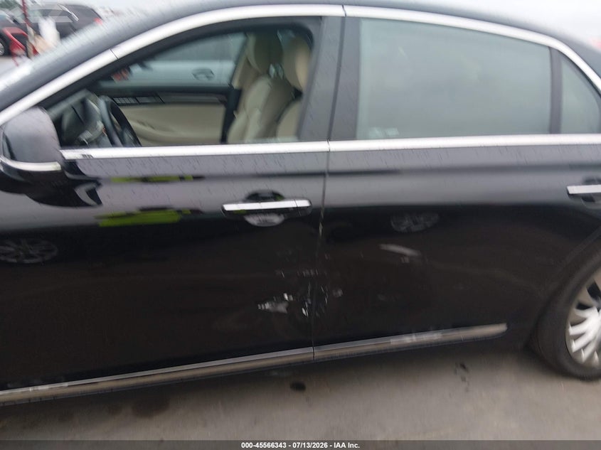 2017 Genesis G90 VIN KMHG34JA8HU025930 IAAI salvage auction — SIDE, Salvage (North Carolina), sold $5,900 on 2026-07-23 (photo 6)