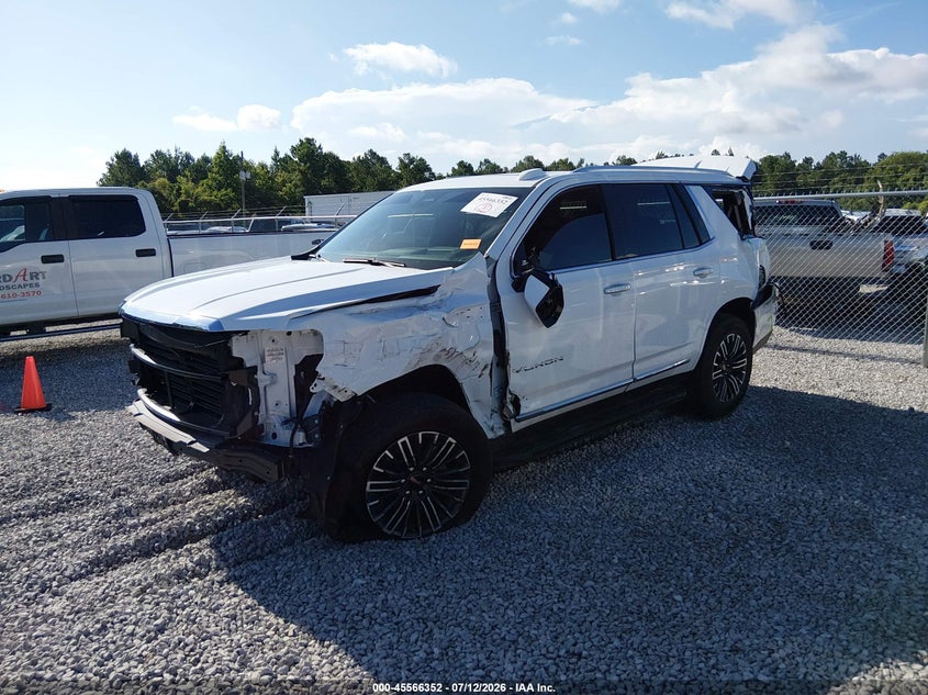 2025 Gmc Yukon VIN 1GKS2BRD9SR207591 IAAI salvage auction — FRONT & REAR, Salvage (Alabama), sold $30,375 on 2026-08-20 (photo 2)