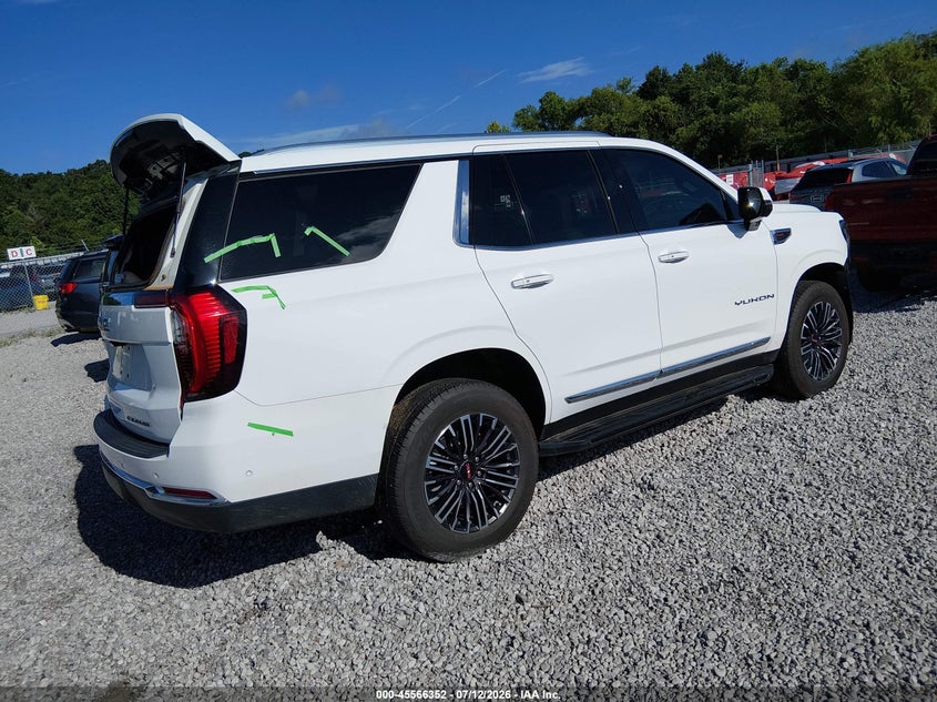 2025 Gmc Yukon VIN 1GKS2BRD9SR207591 IAAI salvage auction — FRONT & REAR, Salvage (Alabama), sold $30,375 on 2026-08-20 (photo 4)