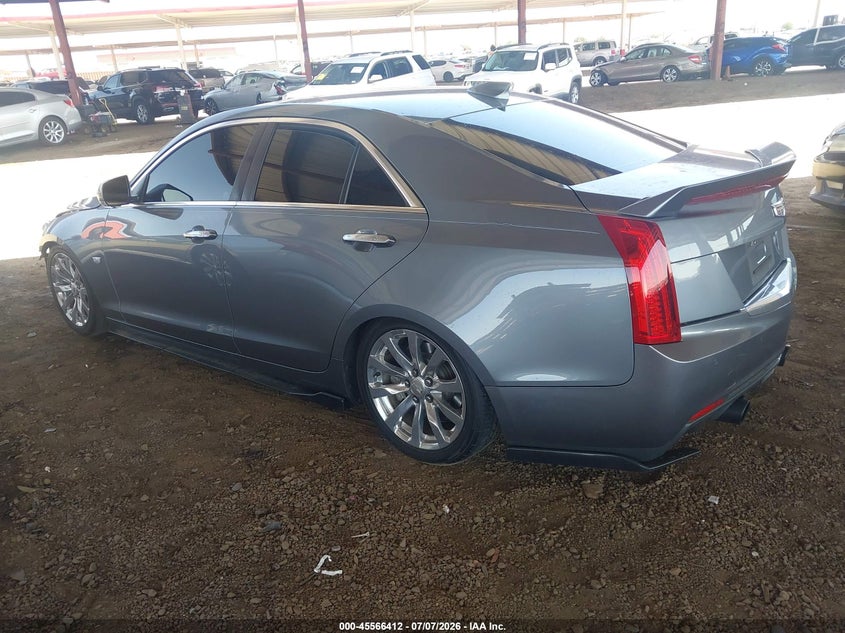 2018 Cadillac Ats VIN 1G6AB5RX2J0176225 IAAI salvage auction — FRONT END, Salvage (Arizona), sold $3,150 on 2026-08-03 (photo 3)
