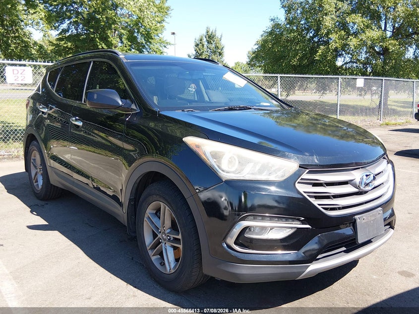 2017 Hyundai Santa fe VIN 5NMZU3LB0HH007424 IAAI salvage auction — NORMAL WEAR, Clear (New Jersey), sold $1,750 on 2026-07-10 (photo 1)