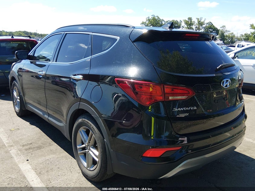 2017 Hyundai Santa fe VIN 5NMZU3LB0HH007424 IAAI salvage auction — NORMAL WEAR, Clear (New Jersey), sold $1,750 on 2026-07-10 (photo 3)