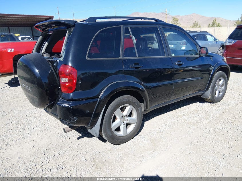 2005 Toyota Rav4 VIN JTEHD20V450044214 IAAI salvage auction — REAR END, Salvage (Nevada), sold $1,200 on 2026-07-24 (photo 4)