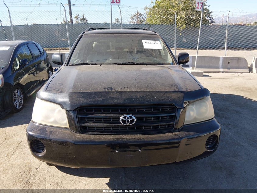 2003 Toyota Highlander VIN JTEGD21A730066874 IAAI salvage auction — NORMAL WEAR, Clear - Dealer Only (California), sold $200 on 2026-07-29 (photo 6)