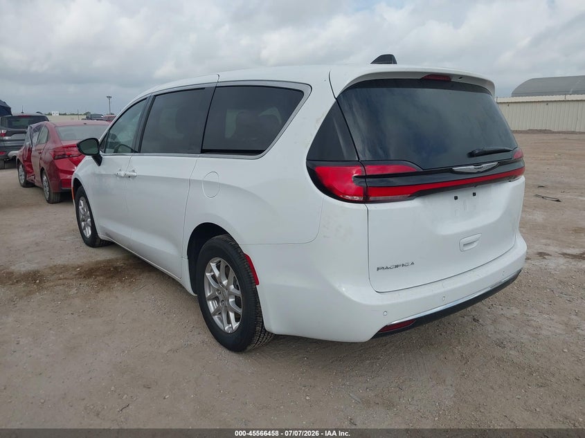 2025 Chrysler Pacifica VIN 2C4RC1BG6SR551637 IAAI salvage auction — MECHANICAL, Enterprise Vehicles Clear Only (California), sold $15,400 on 2026-07-10 (photo 3)