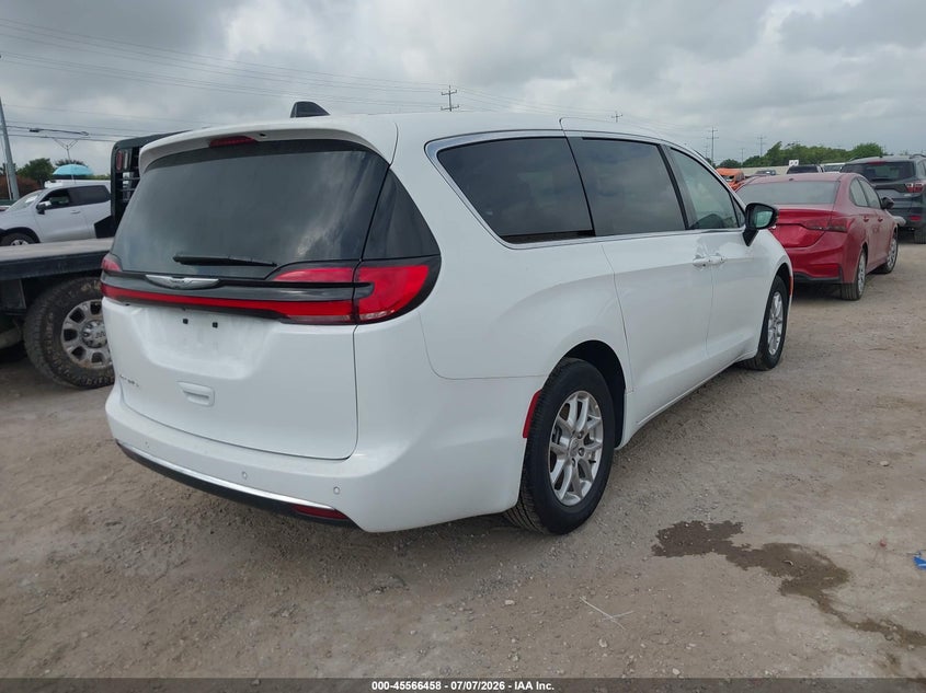 2025 Chrysler Pacifica VIN 2C4RC1BG6SR551637 IAAI salvage auction — MECHANICAL, Enterprise Vehicles Clear Only (California), sold $15,400 on 2026-07-10 (photo 4)