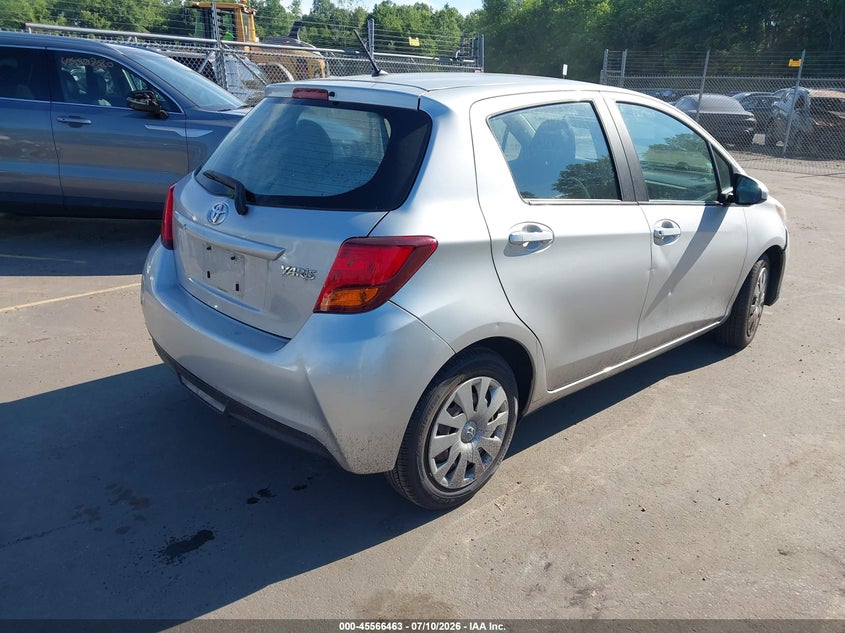 2017 Toyota Yaris VIN VNKKTUD32HA073007 IAAI salvage auction — NORMAL WEAR, Clear (Connecticut), sold $1,800 on 2026-07-18 (photo 4)