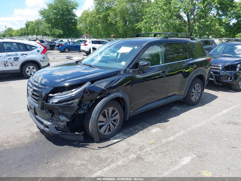 2024 Nissan Pathfinder VIN 5N1DR3BC0RC284172 IAAI salvage auction — LEFT FRONT, Salvage (New Jersey), sold $10,100 on 2026-08-24 (photo 2)