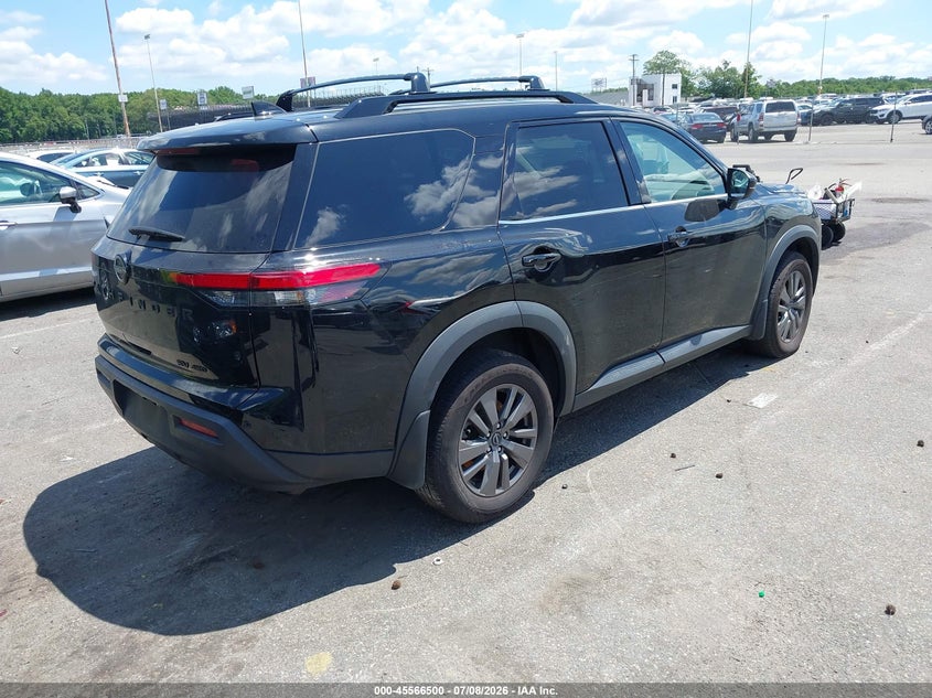 2024 Nissan Pathfinder VIN 5N1DR3BC0RC284172 IAAI salvage auction — LEFT FRONT, Salvage (New Jersey), sold $10,100 on 2026-08-24 (photo 4)