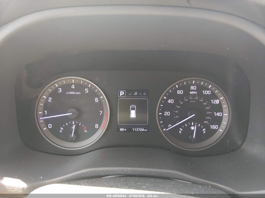2017 Hyundai Tucson VIN KM8J33A49HU254031 IAAI salvage auction — UNKNOWN, Salvage Title, sold $2,350 on 2026-08-02 (photo 7)