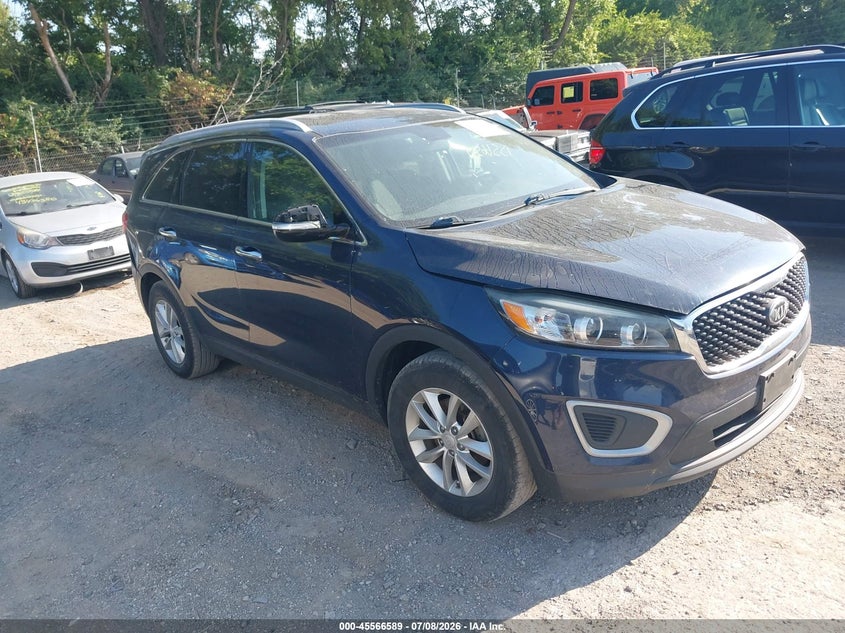 2018 Kia Sorento VIN 5XYPG4A55JG372716 IAAI salvage auction — NORMAL WEAR, Clear (Indiana), sold $1,200 on 2026-07-22 (photo 1)