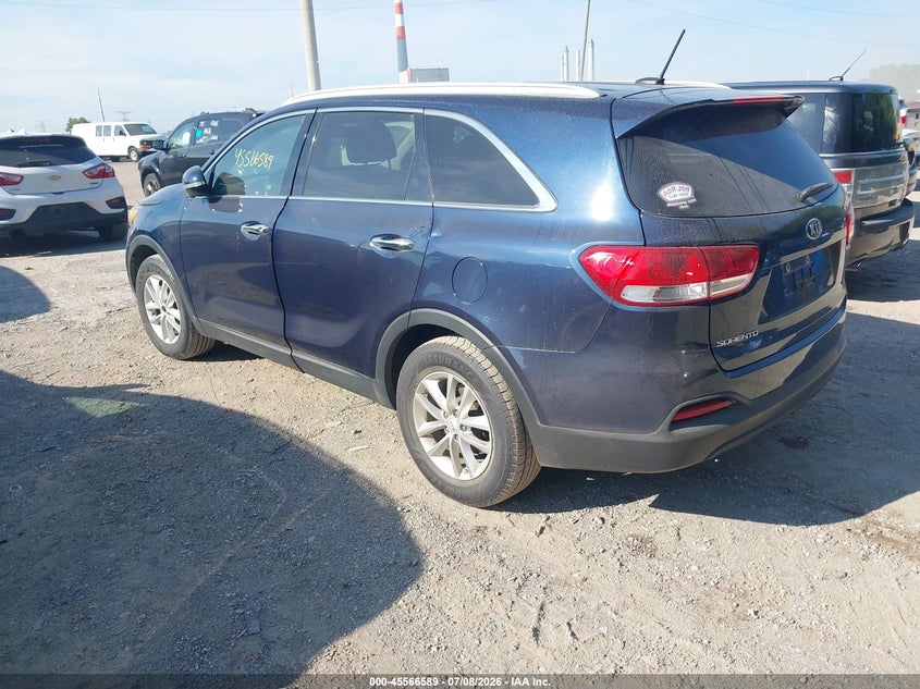 2018 Kia Sorento VIN 5XYPG4A55JG372716 IAAI salvage auction — NORMAL WEAR, Clear (Indiana), sold $1,200 on 2026-07-22 (photo 3)