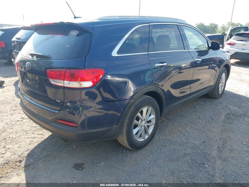 2018 Kia Sorento VIN 5XYPG4A55JG372716 IAAI salvage auction — NORMAL WEAR, Clear (Indiana), sold $1,200 on 2026-07-22 (photo 4)