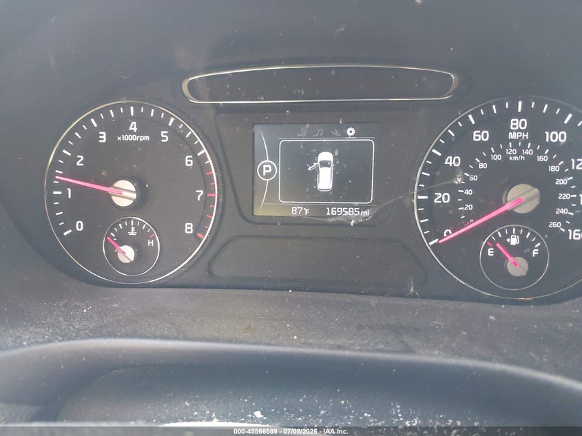 2018 Kia Sorento VIN 5XYPG4A55JG372716 IAAI salvage auction — NORMAL WEAR, Clear (Indiana), sold $1,200 on 2026-07-22 (photo 7)