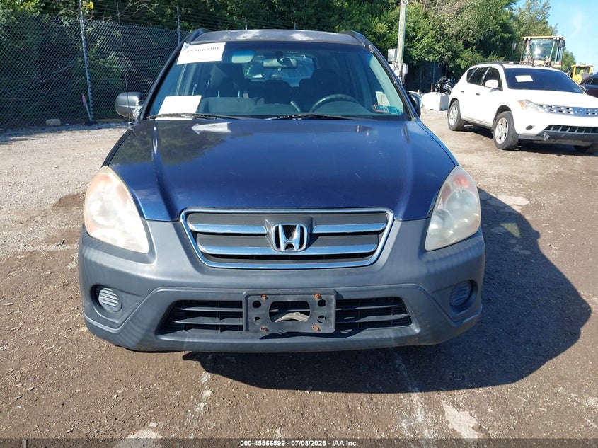 2006 Honda Cr-v VIN JHLRD78526C006588 IAAI salvage auction — LEFT SIDE, Salvage (Pennsylvania), sold $925 on 2026-07-24 (photo 6)