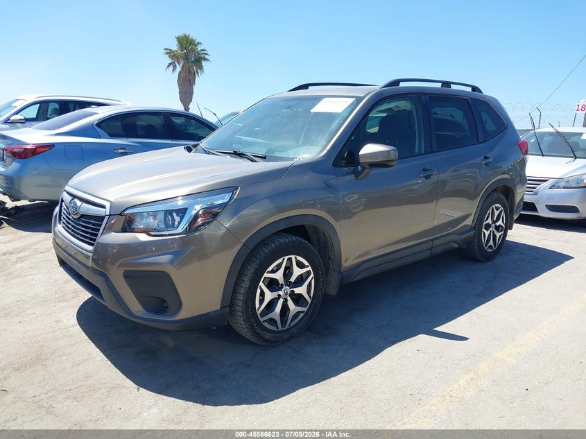 2020 Subaru Forester VIN JF2SKAJC2LH538093 IAAI salvage auction — REAR END, Salvage (California), sold $3,700 on 2026-07-29 (photo 2)