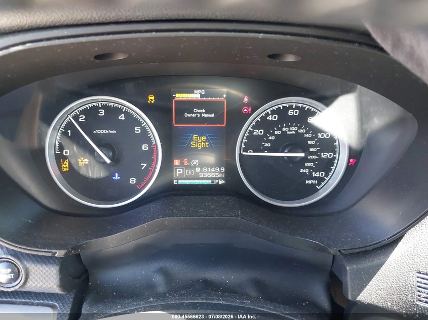 2020 Subaru Forester VIN JF2SKAJC2LH538093 IAAI salvage auction — REAR END, Salvage (California), sold $3,700 on 2026-07-29 (photo 7)