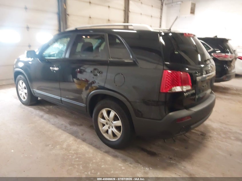 2012 Kia Sorento VIN 5XYKT3A63CG254109 IAAI salvage auction — REAR END, Parts Only Bos (Minnesota), sold $325 on 2026-07-22 (photo 3)
