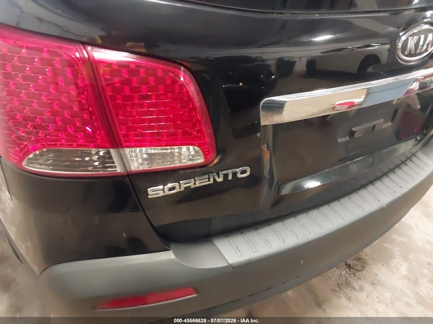 2012 Kia Sorento VIN 5XYKT3A63CG254109 IAAI salvage auction — REAR END, Parts Only Bos (Minnesota), sold $325 on 2026-07-22 (photo 6)