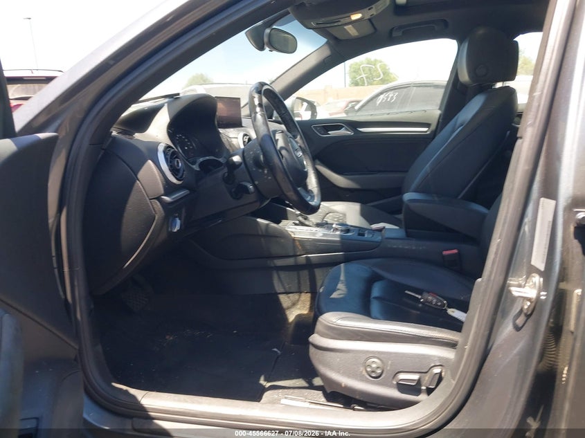 2015 Audi A3 VIN WAUCCGFF3F1036161 IAAI salvage auction — LEFT REAR, Salvage Certificate (California), sold $3,050 on 2026-07-10 (photo 5)