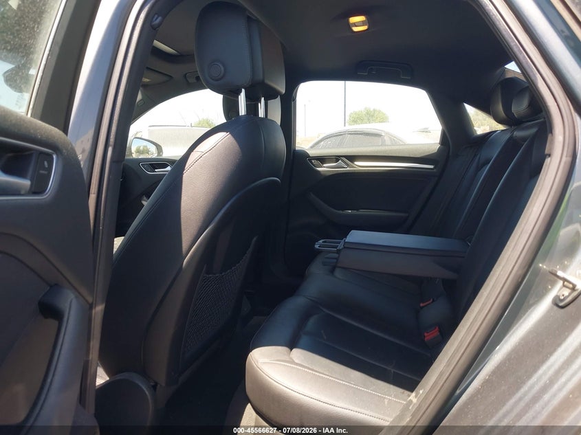 2015 Audi A3 VIN WAUCCGFF3F1036161 IAAI salvage auction — LEFT REAR, Salvage Certificate (California), sold $3,050 on 2026-07-10 (photo 8)