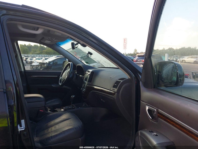 2012 Hyundai Santa fe VIN 5XYZK4AG0CG104152 IAAI salvage auction — LEFT REAR, Rebuildable (Florida), sold $1,400 on 2026-07-30 (photo 5)