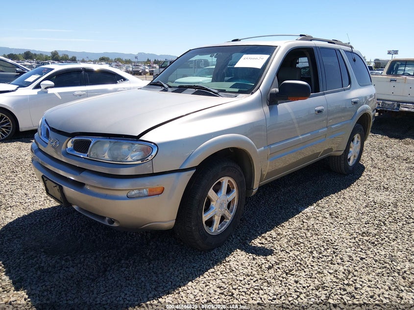 2002 Oldsmobile Bravada VIN 1GHDT13S122342473 IAAI salvage auction — NORMAL WEAR, Clear - Public Restricted (Oregon), sold $25 on 2026-07-13 (photo 2)