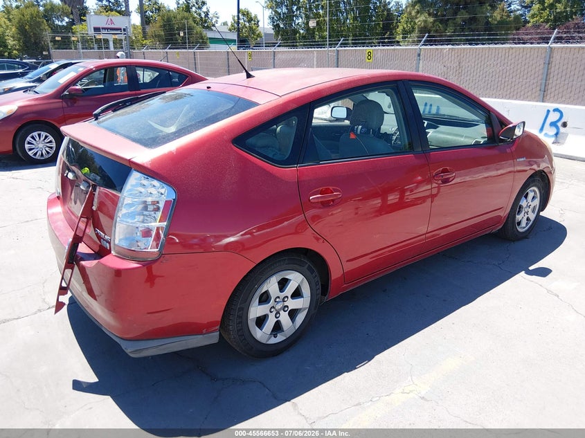 2009 Toyota Prius VIN JTDKB20U293480250 IAAI salvage auction — NORMAL WEAR, Clear - Dealer Only (California), sold $550 on 2026-07-29 (photo 4)