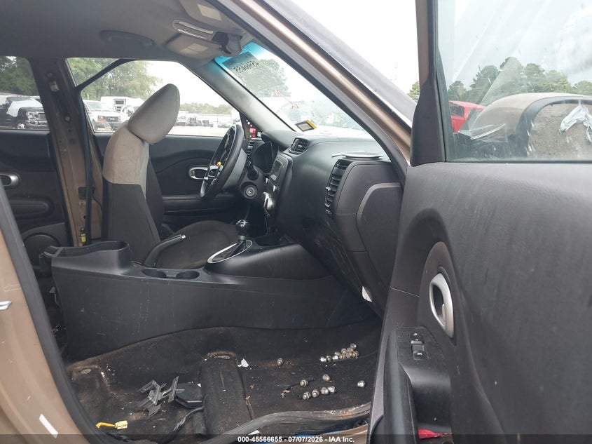 2015 Kia Soul VIN KNDJP3A56F7197400 IAAI salvage auction — FRONT END, Original (Texas), sold $100 on 2026-07-23 (photo 5)