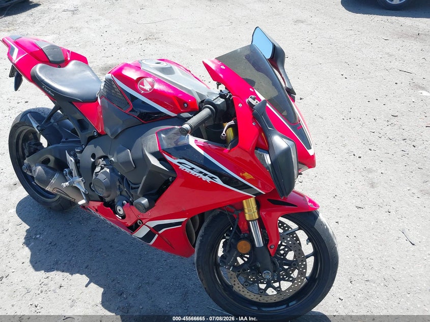2017 Honda Cbr VIN JH2SC7714HK000095 IAAI salvage auction — FRONT END, Salvage Certificate (California), sold $125 on 2026-07-29 (photo 1)