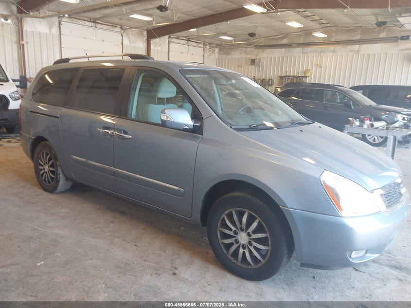 2012 Kia SEDONA VIN KNDMH4C78C6423193 IAAI salvage auction — NORMAL WEAR, Clear (Michigan), sold $1,200 on 2026-08-01 (photo 1)