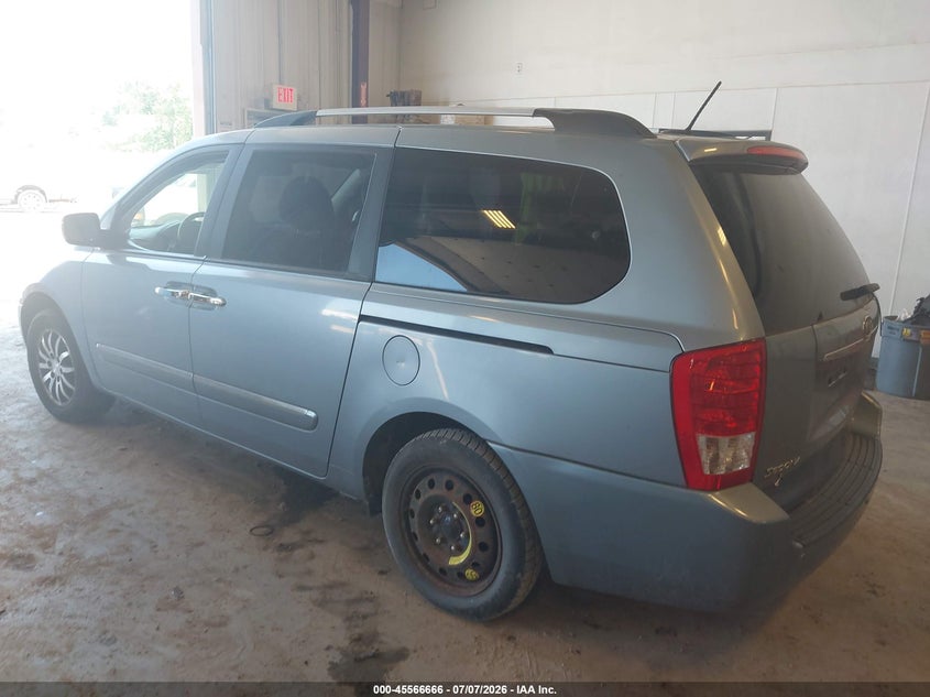 2012 Kia SEDONA VIN KNDMH4C78C6423193 IAAI salvage auction — NORMAL WEAR, Clear (Michigan), sold $1,200 on 2026-08-01 (photo 3)