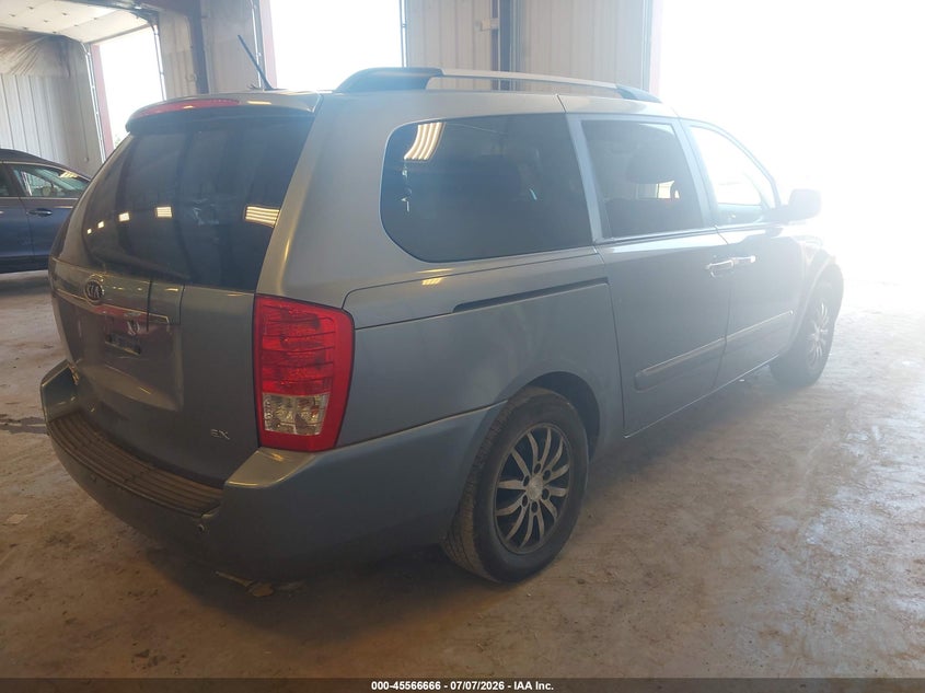 2012 Kia SEDONA VIN KNDMH4C78C6423193 IAAI salvage auction — NORMAL WEAR, Clear (Michigan), sold $1,200 on 2026-08-01 (photo 4)