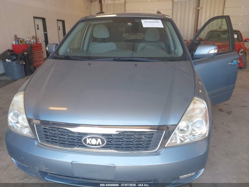 2012 Kia SEDONA VIN KNDMH4C78C6423193 IAAI salvage auction — NORMAL WEAR, Clear (Michigan), sold $1,200 on 2026-08-01 (photo 6)