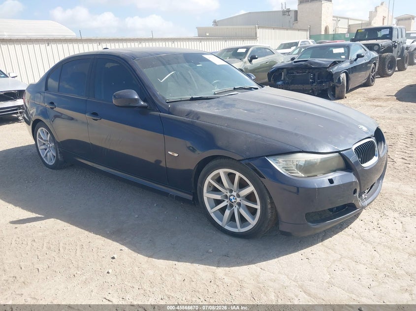 2010 BMW 3 series VIN WBAPH7G50ANM50198 IAAI salvage auction — FRONT & REAR, Original (Texas), sold $225 on 2026-07-29 (photo 1)