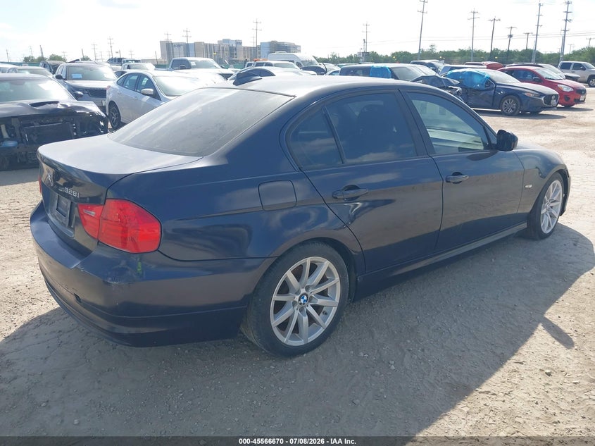 2010 BMW 3 series VIN WBAPH7G50ANM50198 IAAI salvage auction — FRONT & REAR, Original (Texas), sold $225 on 2026-07-29 (photo 4)