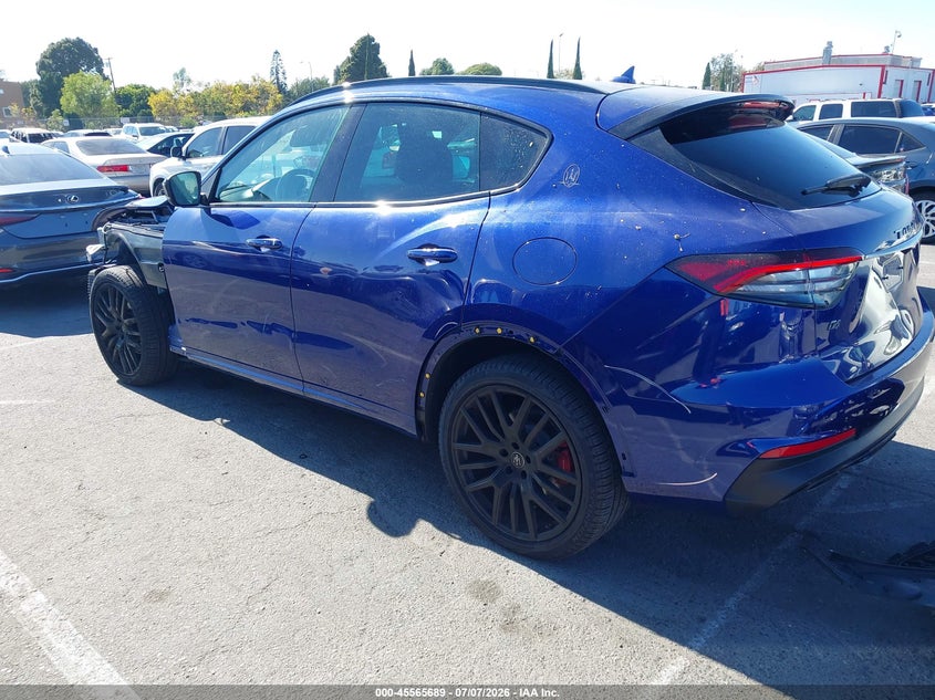 2021 Maserati Levante VIN ZN661XUA8MX357781 IAAI salvage auction — FRONT END, Salvage (California), sold $9,200 on 2026-08-09 (photo 3)