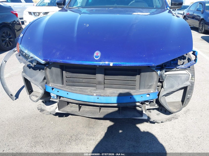 2021 Maserati Levante VIN ZN661XUA8MX357781 IAAI salvage auction — FRONT END, Salvage (California), sold $9,200 on 2026-08-09 (photo 6)