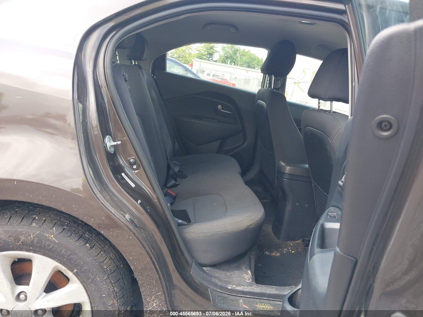 2014 Kia Rio VIN KNADN5A37E6353734 IAAI salvage auction — NORMAL WEAR, Original (Ohio), sold $250 on 2026-07-28 (photo 8)