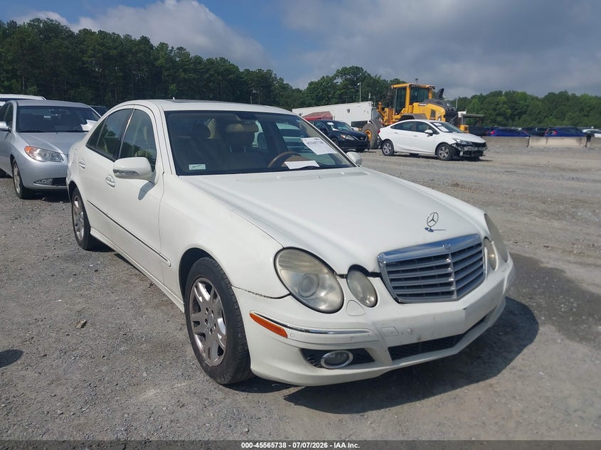 2007 Mercedes-benz E-class VIN WDBUF22X67B101000 IAAI salvage auction — NORMAL WEAR, Clear (Georgia), sold $525 on 2026-07-14 (photo 1)