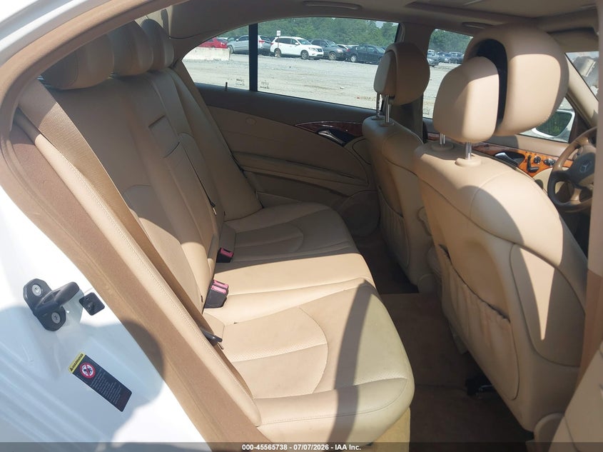 2007 Mercedes-benz E-class VIN WDBUF22X67B101000 IAAI salvage auction — NORMAL WEAR, Clear (Georgia), sold $525 on 2026-07-14 (photo 8)