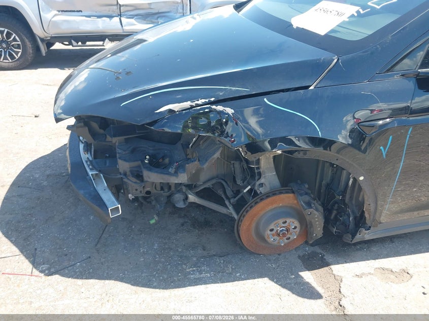 2022 Tesla Model x VIN 7SAXCDE52NF338772 IAAI salvage auction — FRONT END, Salvage (Texas), sold $17,975 on 2026-07-30 (photo 6)