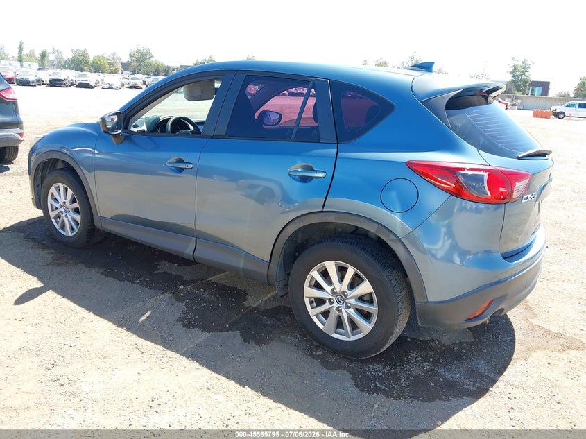 2016 Mazda Cx-5 VIN JM3KE2BYXG0763766 IAAI salvage auction — NORMAL WEAR, Salvage Title, sold $1,400 on 2026-07-13 (photo 3)