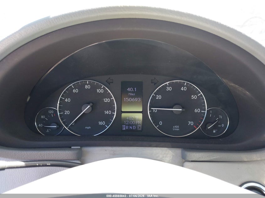 2006 Mercedes-benz C class VIN WDBRF92H86F810154 IAAI salvage auction — NORMAL WEAR, Rebuilt-Non-Public (Washington), sold $425 on 2026-07-29 (photo 7)