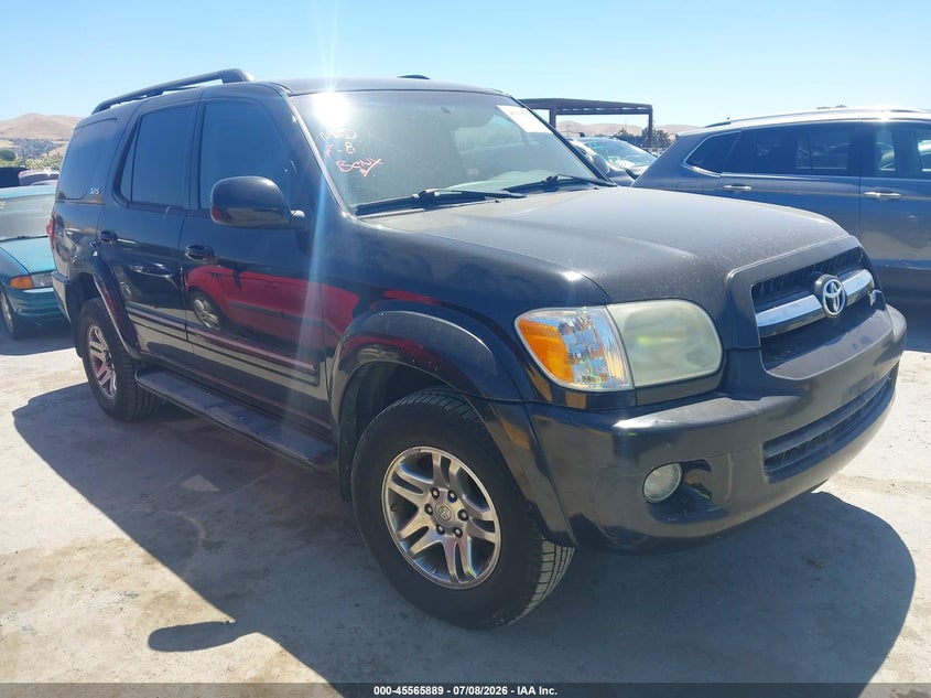 2006 Toyota Sequoia VIN 5TDZT34A26S283820 IAAI salvage auction — NORMAL WEAR, Clear - Dealer Only (California), sold $725 on 2026-07-18 (photo 1)